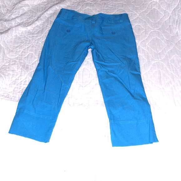 Ponny Tail Blue Boot Cut Pants Size XL - Picture 2 of 3